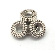 Tussenkraal Zilver 100pcs