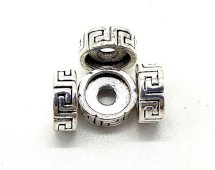Tussenkraal Inca Zilver 100pcs