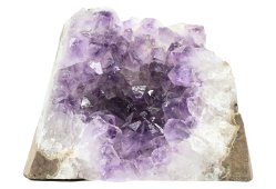 Mini Amethistgeode AB Vlakke Basis 520g