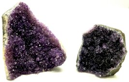 Druzen Amethist Brazilië 'AB' Vlakke Basis 2KG