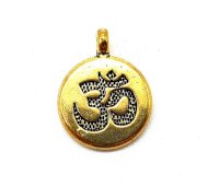 Bedel OM Goud 2cm 50pcs