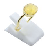 Ring Zilver 925 Citrien Design