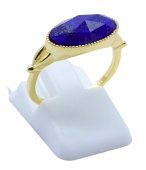 Ring Zilver 925 Lapis Lazuli Ovaal