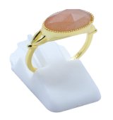 Ring Zilver 925 Zonnesteen Ovaal