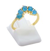 Ring Zilver 925 Apatiet Diadeem