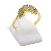 Ring Zilver 925 Labradoriet Diadeem