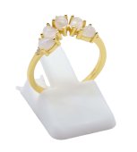 Ring Zilver 925 Maansteen Diadeem