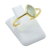 Ring Zilver 925 Aquamarijn Marquise
