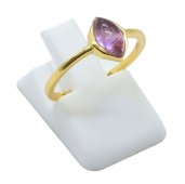 Ring Zilver 925 Amethist Marquise