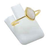 Ring Zilver 925 Maansteen Marquise