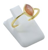 Ring Zilver 925 Zonnesteen Marquise