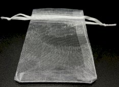 Organza Zakjes Wit 9x11.5cm - 100pcs