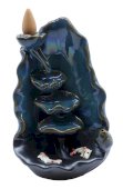 Wierookhouder Backflow Waterval Vissen Keramiek 11cm