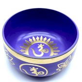 Klankschaal Aluminium Kruinchakra 12cm