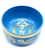 Klankschaal Aluminium Keelchakra 12cm