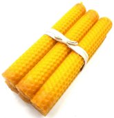 Bijenwaskaars 15cm - 6pcs