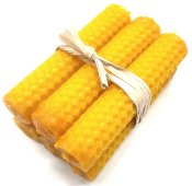 Bijenwaskaars 10cm - 6pcs