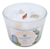 Kaars Green Tree 'Innerlijke Groei' Maansteen + Munt 256g