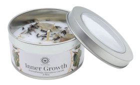 Kaars Green Tree 'Innerlijke Groei' Maansteen + Munt 70g
