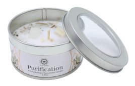 Kaars Green Tree 'Zuivering' Seleniet + Witte salie 70g
