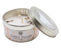 Green Tree Kaars 'Gouden Driehoek' Lotus 70g