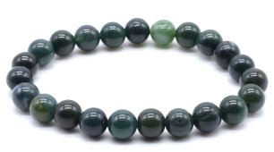 Armband Mosagaat kralen 8mm