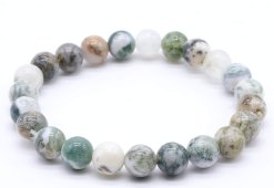 Armband Boomagaat kralen 8mm
