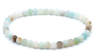 Armband Amazoniet Multi kralen 4mm