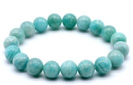 Armband Amazoniet 'AA' kralen 10mm
