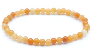 Armband Oranje Aventurijn kralen 4mm