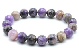 Armband Charoiet 'AAA' kralen 10mm