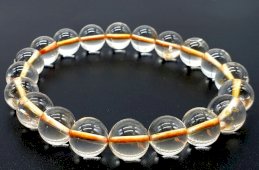 Armband Natuurlijke Citrien kralen 10mm