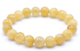 Armband Oranje Calciet kralen 10mm