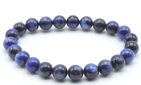 Armband Kyaniet kralen 8mm