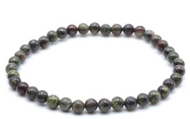 Armband Drakenbloed Jaspis kralen 4mm
