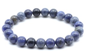 Armband Dumortieriet kralen 8mm