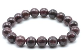 Armband Granaat kralen 10mm