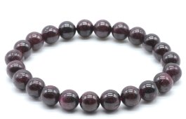Armband Granaat kralen 8mm