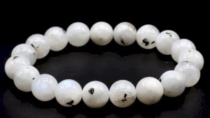 Armband Witte Labradoriet kralen 10mm
