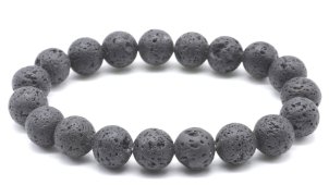 Armband Lavasteen kralen 10mm