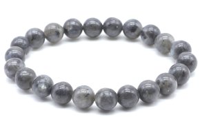Armband Larvikiet kralen 8mm