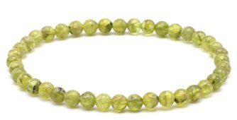 Armband Peridoot kralen 4mm