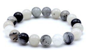 Armband Toermalijnkwarts kralen 10mm