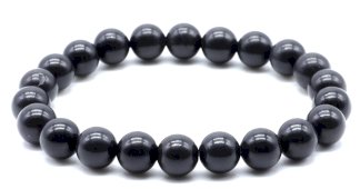Armband Shungiet kralen 8mm