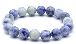 Armband Sodaliet kralen 10mm