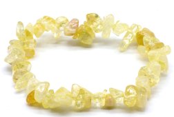 Armband Barok Natuurlijk Citrien 'A'