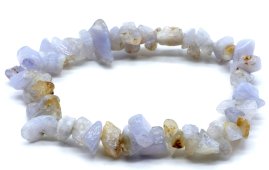 Armband Barok Blauwe Chalcedoon