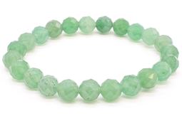 Armband Groene Aventurijn geslepen kralen 8mm