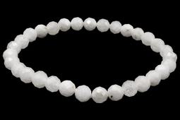 Armband Maansteen Multicolor geslepen kralen 6mm