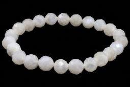 Armband Maansteen Multicolor geslepen kralen 8mm